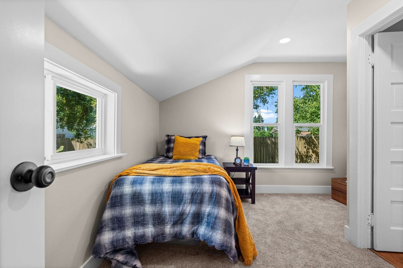 Bedroom after renovation
